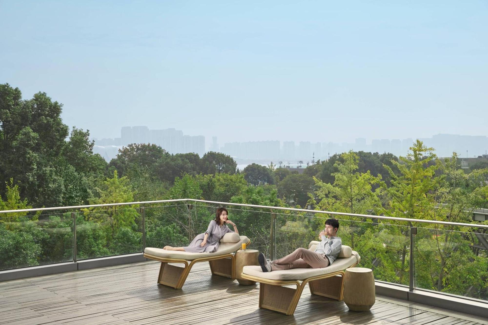 Hangzhou Marriott Hotel Qianjiang Esterno foto