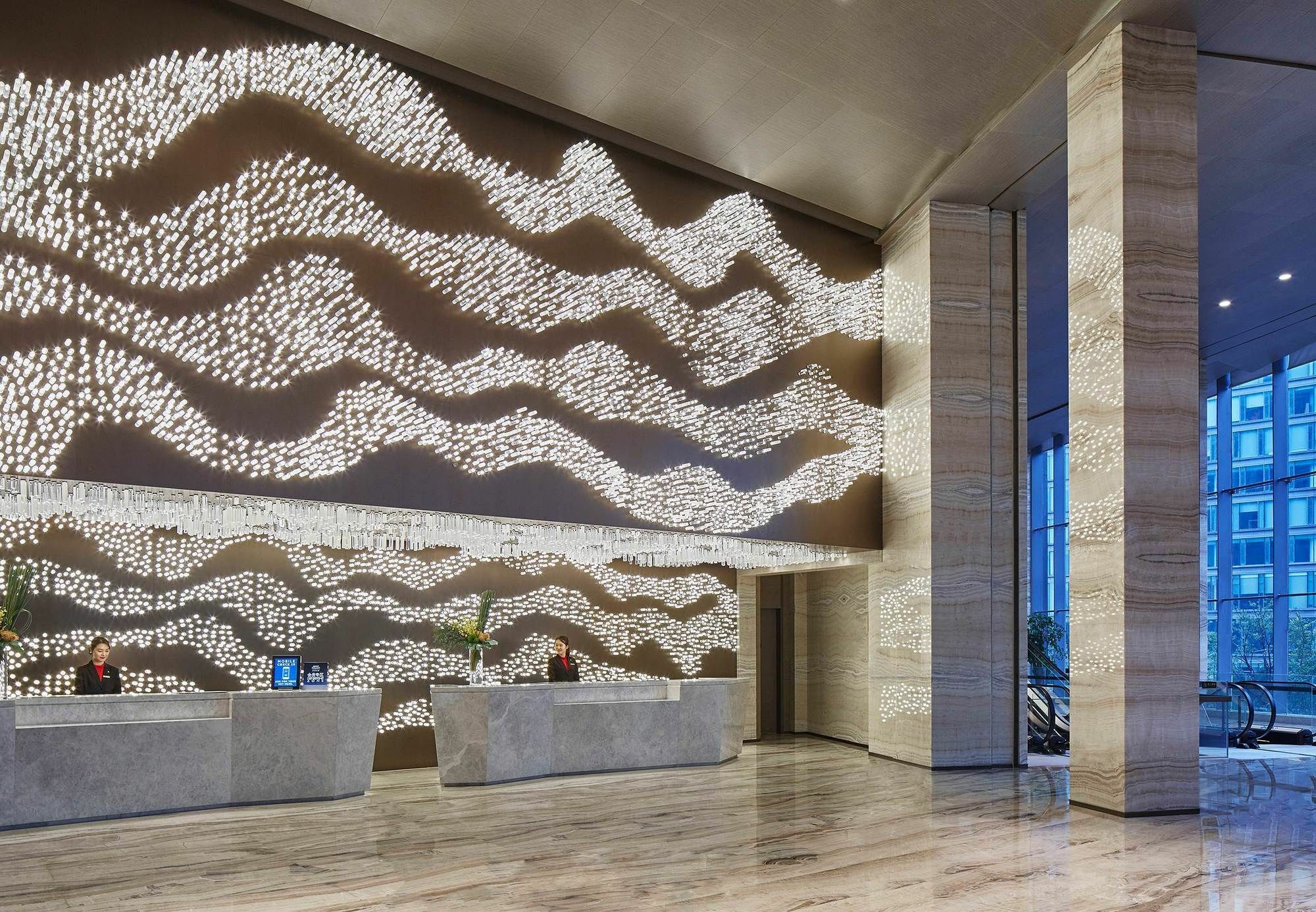 Hangzhou Marriott Hotel Qianjiang Esterno foto
